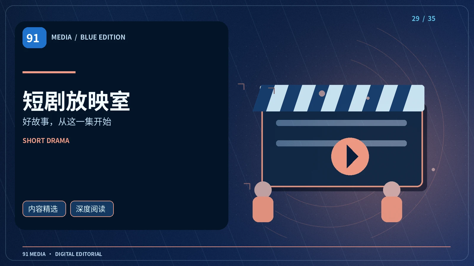 短剧放映室频道配图